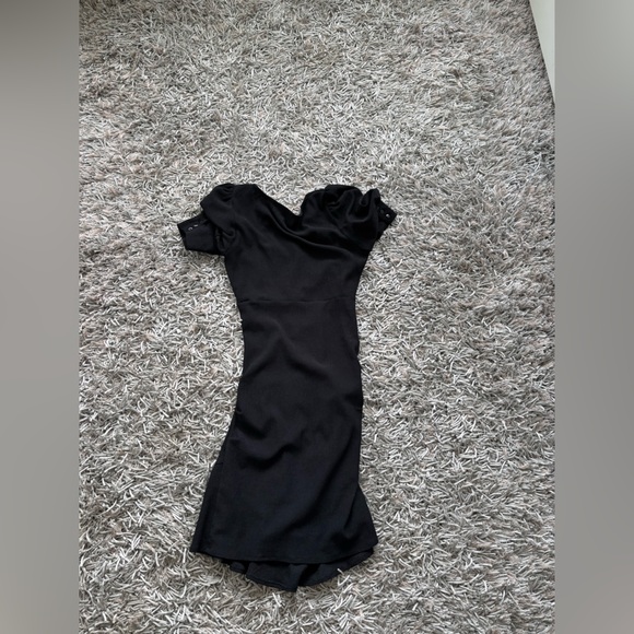 Pre-Loved ba&sh Women's Black "Lady Dress" Sz Small - Picture 7 of 13